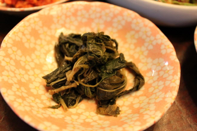 상주 - 뽕잎요리