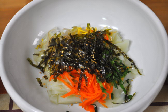 예천 - 청포묵 탕평채