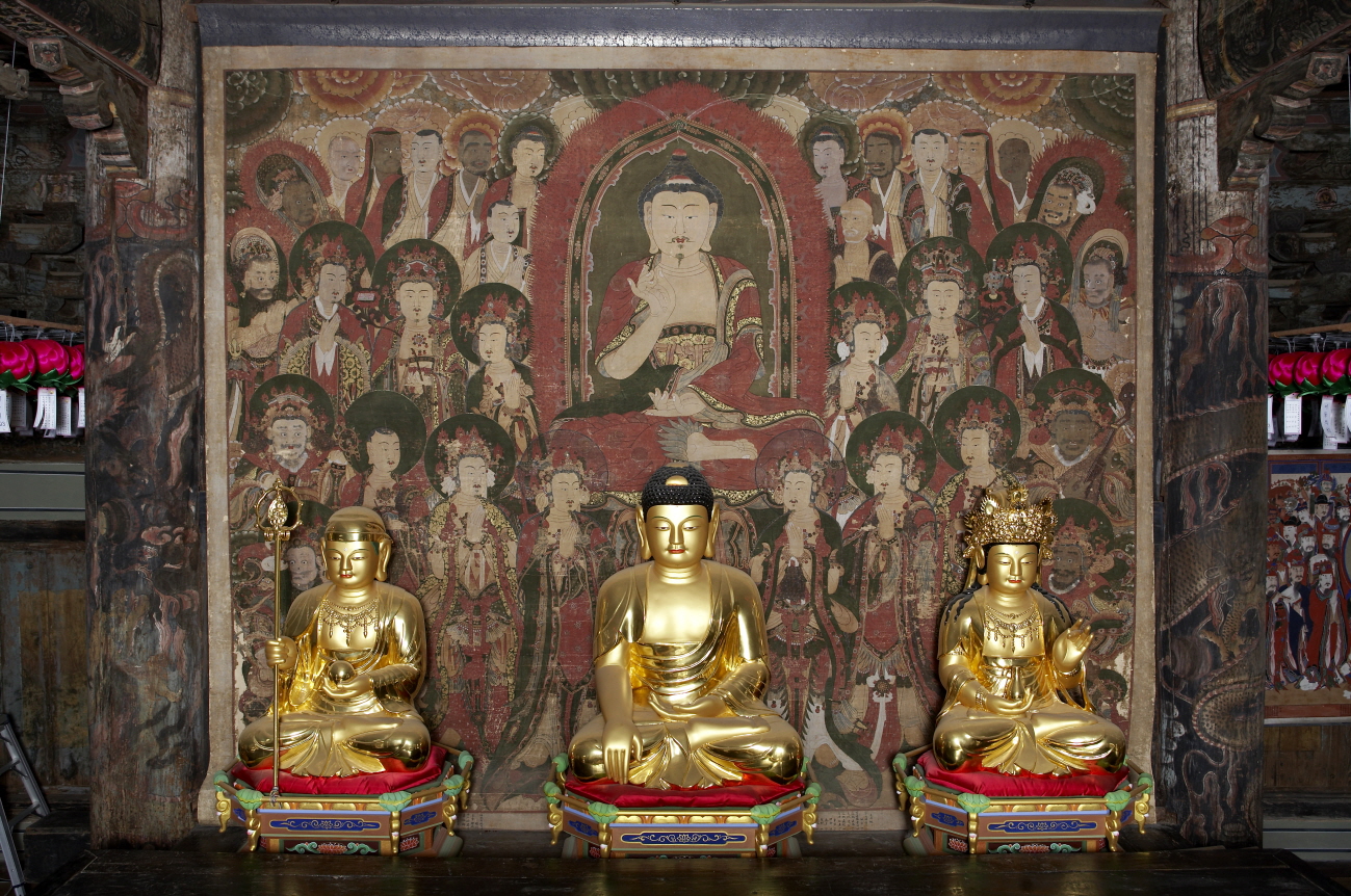 안동 봉정사 아미타설법도_1