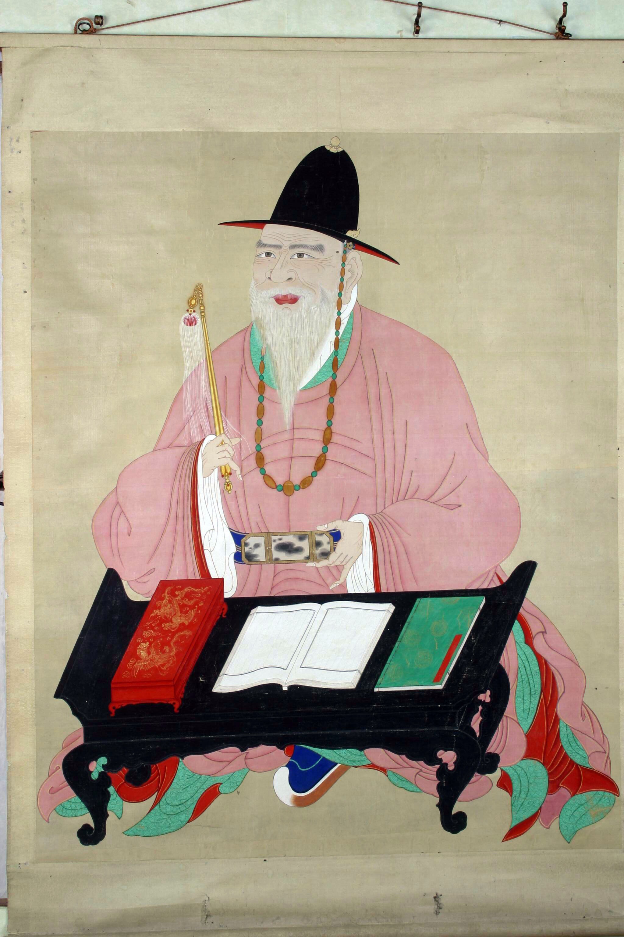 농암영정 후사본 및 금서대_1