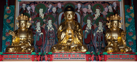 고령 반룡사 목조비로자나 삼존불좌상_2