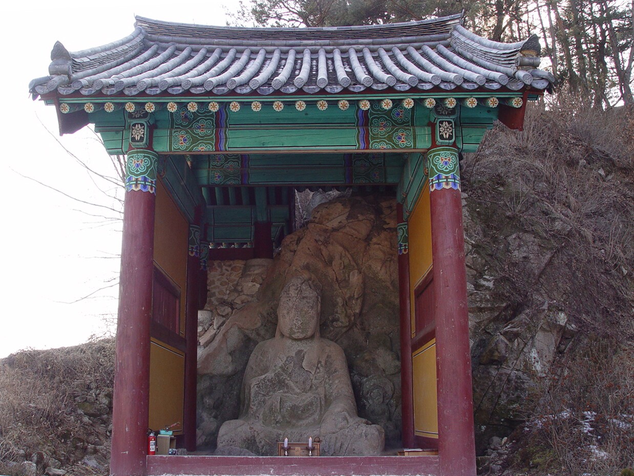 봉화 북지리 마애여래좌상_2