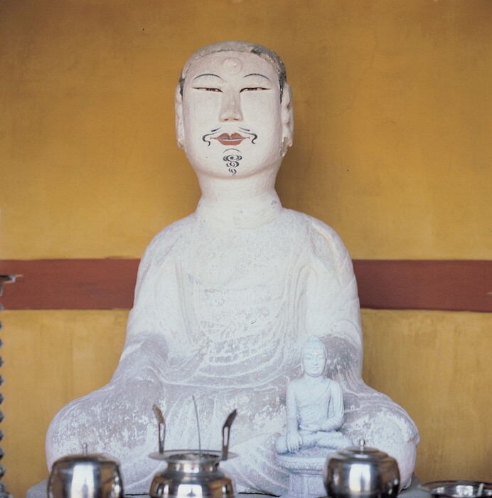 안동 안기동 석조여래좌상_1