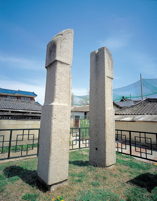 경주 삼랑사지 당간지주_1