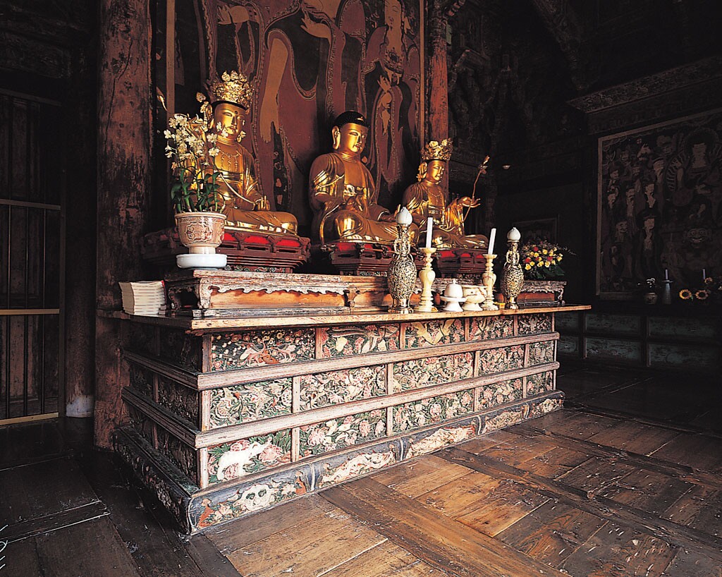 영천 은해사 백흥암 수미단_1