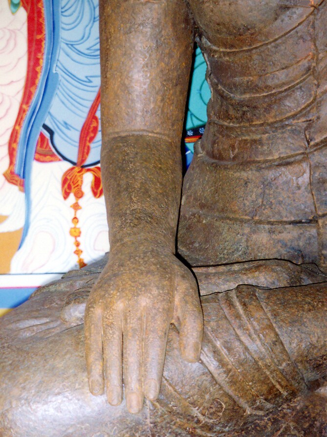 영천 선원동 철조여래좌상_8