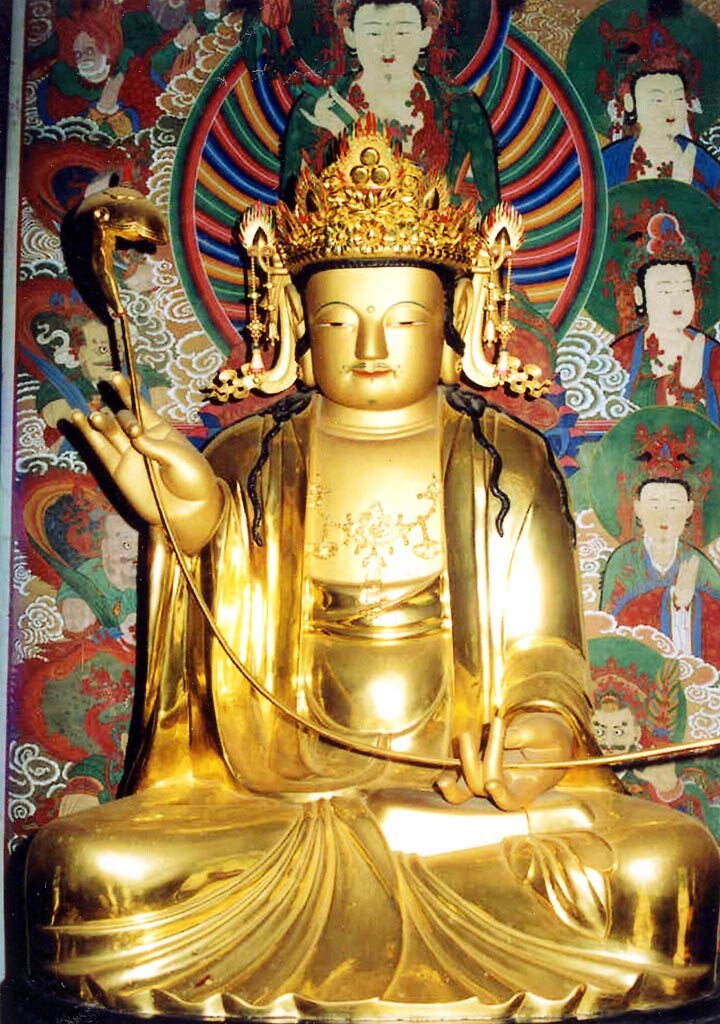 칠곡 송림사 목조석가여래삼존좌상_3