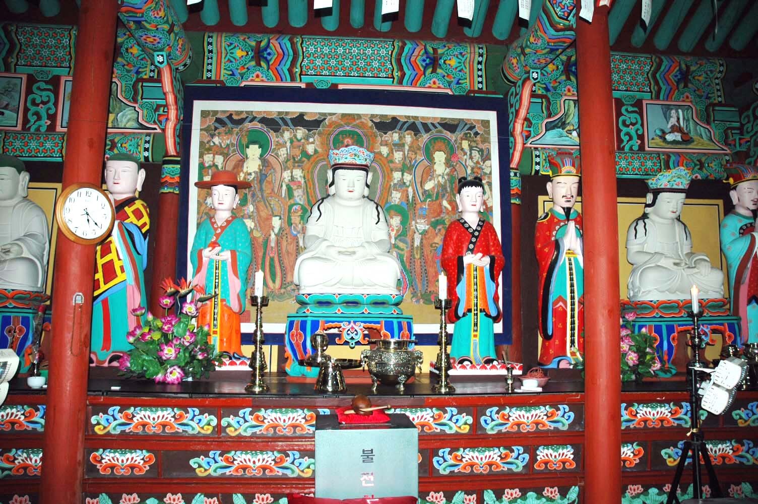 칠곡 송림사 석조삼장보살좌상 및 목조시왕상 일괄_2