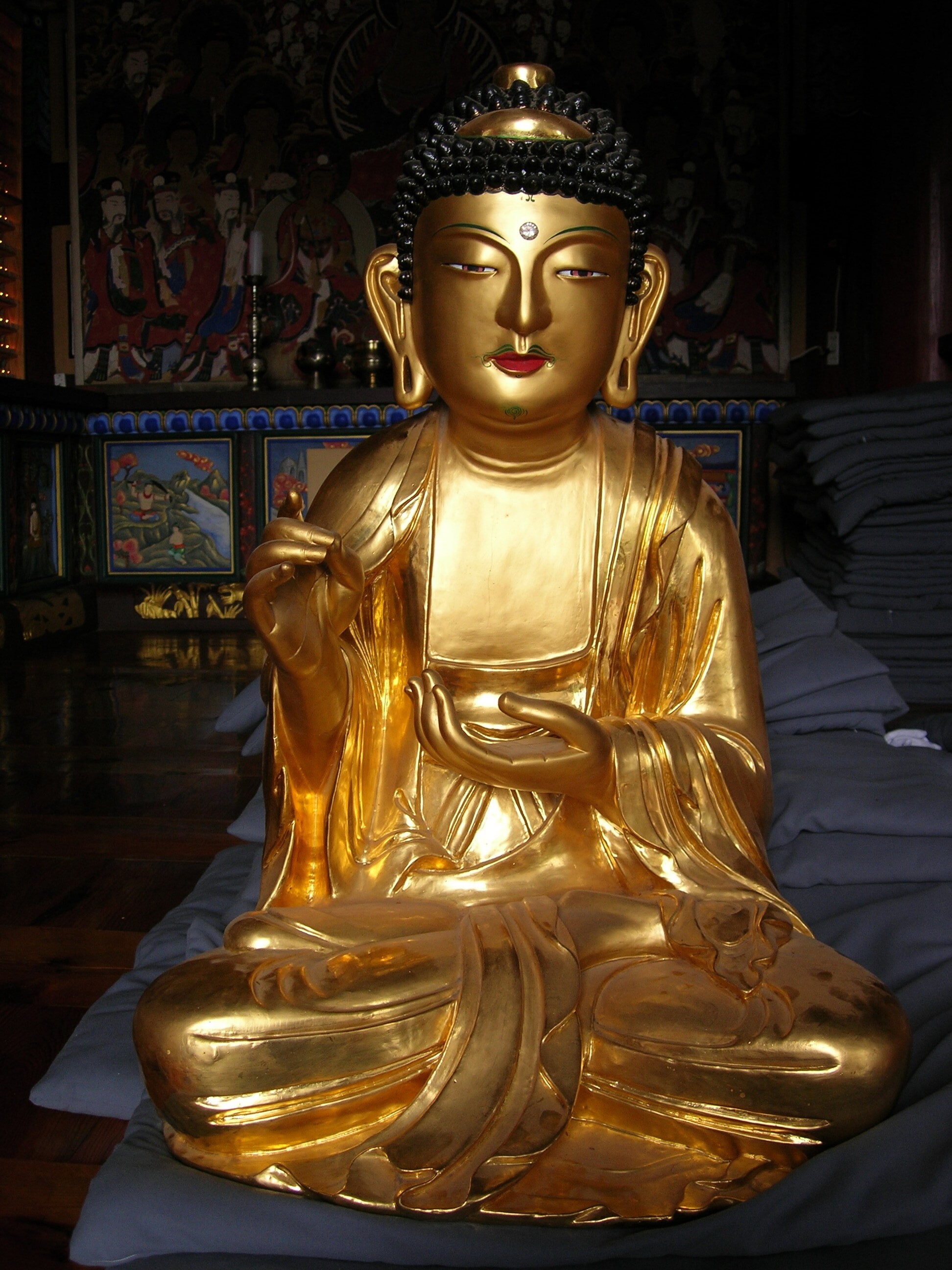 예천 용문사 목조아미타여래좌상_1