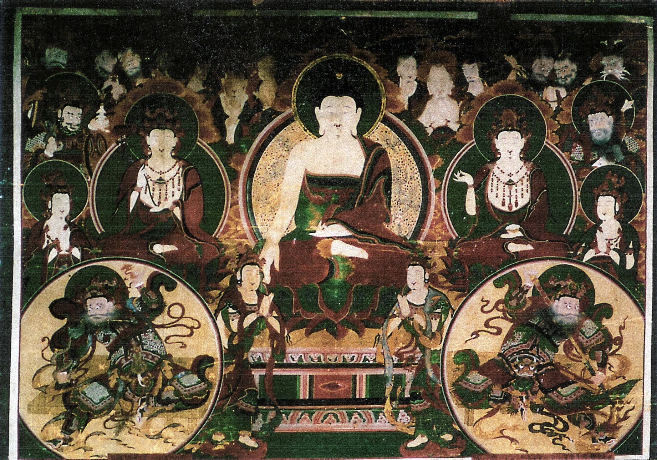 예천 서악사 석가모니후불탱_1